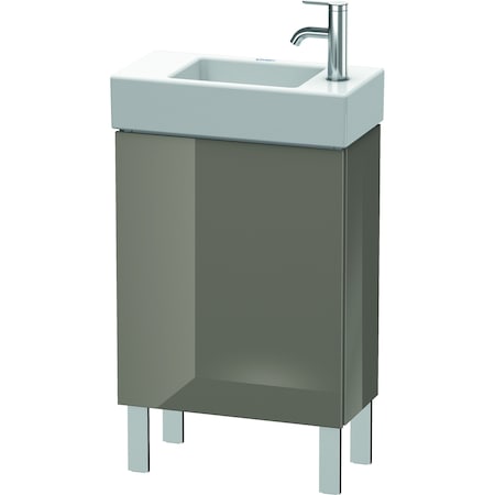 Duravit L-Cube Two Drawer Wall-Mount Vanity Unit Graphite LC629204949